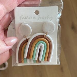 Fashion Jewelry Multicolor Rainbow Earrings